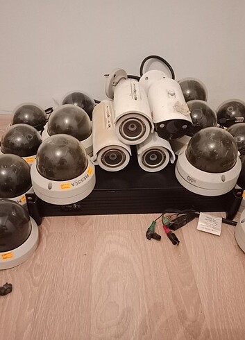 21 adet messoa 2mp fullhd ip kamera seti 32 kanal nvr - Görsel 3