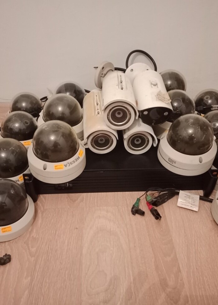 21 adet messoa 2mp fullhd ip kamera seti 32 kanal nvr - Görsel 3