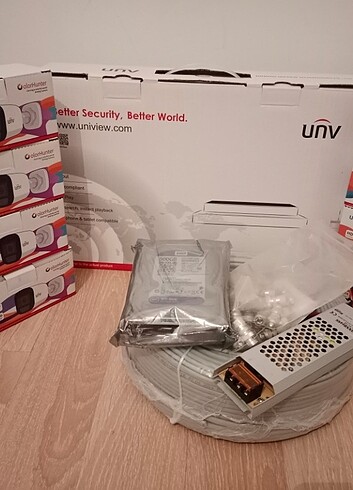 Renkli gece görüşlü univ 8 Kameralı FULL set 2mp fullhd  - Görsel 2