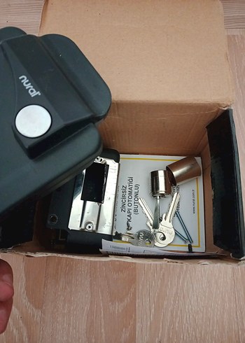 şifreli kartlı geçiş kapı otomat Elektronik Kilit Seti - Görsel 5