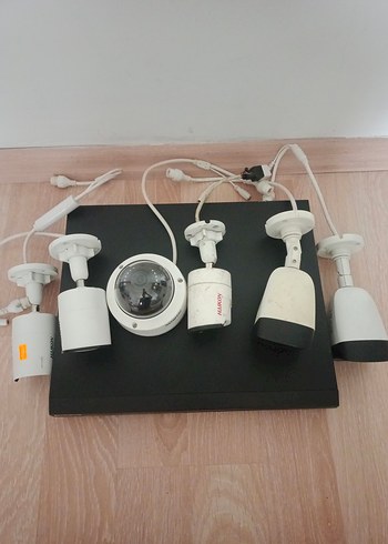 hikvision 6 ip poeli kamera 8 kanal poeli nvr - Görsel 2