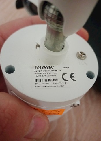 hikvision 6 ip poeli kamera 8 kanal poeli nvr - Görsel 3