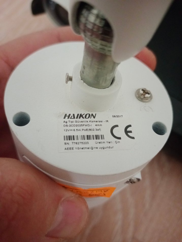 hikvision 6 ip poeli kamera 8 kanal poeli nvr - Görsel 3