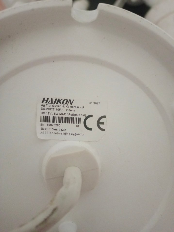 hikvision 6 ip poeli kamera 8 kanal poeli nvr - Görsel 4