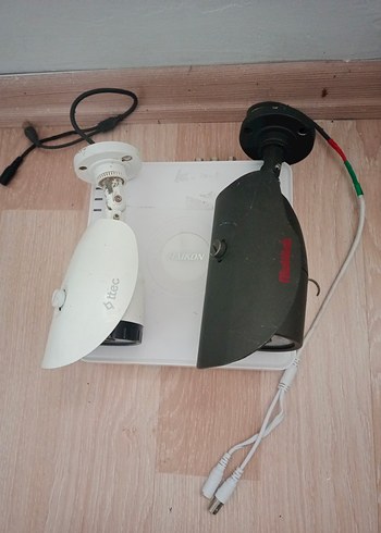 2 gece görüşlü analog kamera hikvision 4 Kanal dvr - Görsel 2