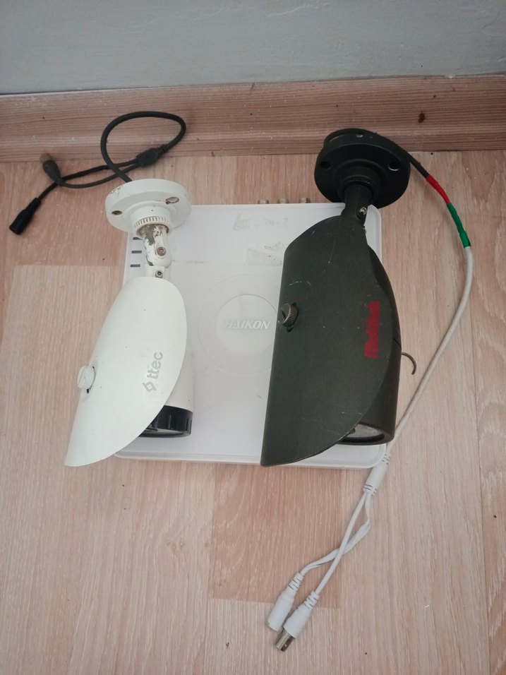 2 gece görüşlü analog kamera hikvision 4 Kanal dvr - Görsel 2