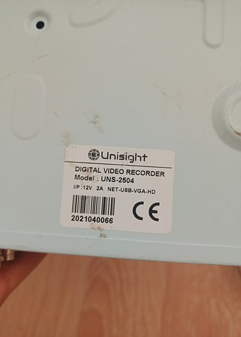 unisight 2 kameralı 2mp gece görüşlü kamera 4 kanal dvr - Görsel 4