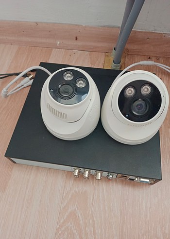 unisight 2 kameralı 2mp gece görüşlü kamera 4 kanal dvr - Görsel 5