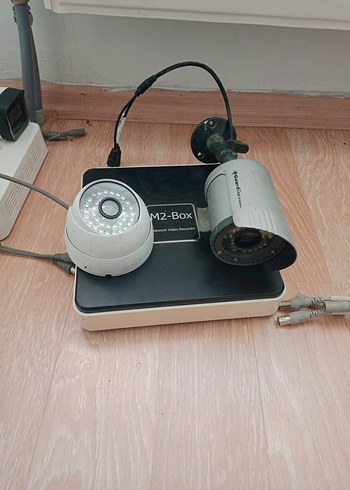 micea 8 kanal DVR 2 adet gece görüşlü kamera - Görsel 2