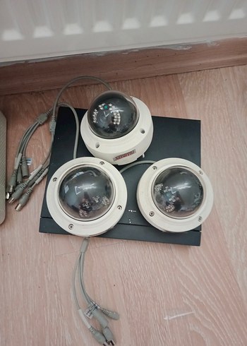 hikvision 3 adet 2mp dome kamera 4 kanal dvr - Görsel 3