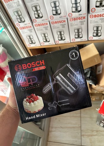 Bosch BS-368 Siyah El Mikseri