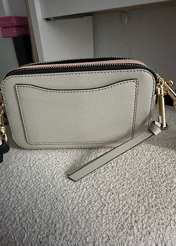 Beden gri Renk Marc Jacobs Gri Deri Kadın Çapraz Çanta