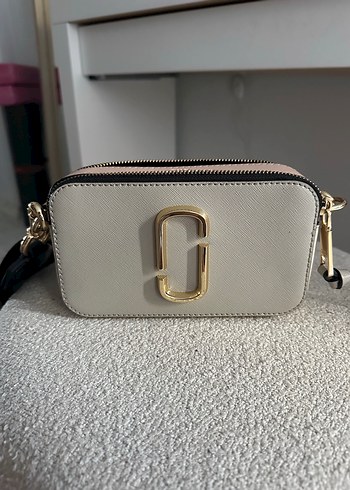 Marc Jacobs Marc Jacobs Gri Deri Kadın Çapraz Çanta