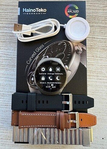 Watch 4 Pro Gümüş Akıllı Saat 