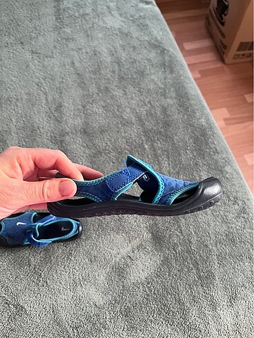 25 Beden mavi Renk Çocuk sandaleti