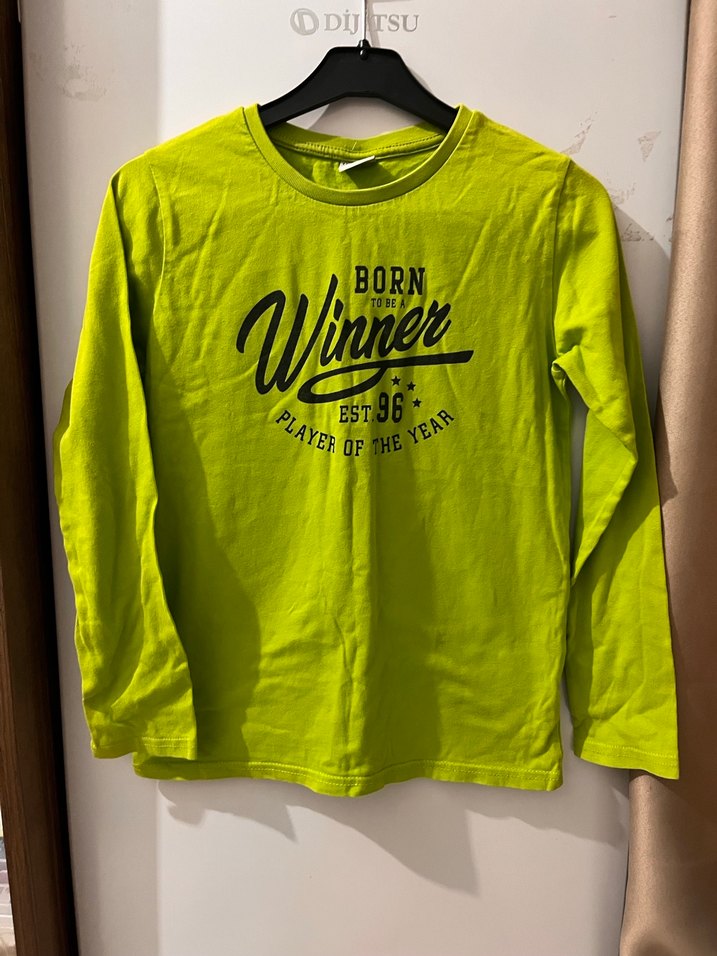 Yeşil Baskılı Erkek Sweatshirt - Görsel 2