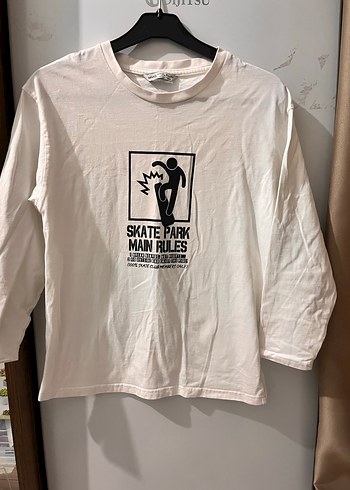 Kızlar için Uzun Kollu Baskılı Tişört - Görsel 2