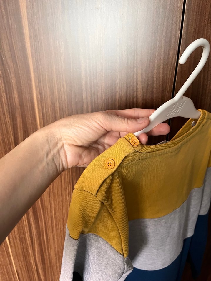 Erkek Çocuk Renkli Çizgili Sweatshirt - Görsel 5