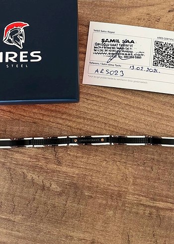 Siyah Modern Erkek Bileklik - IRES