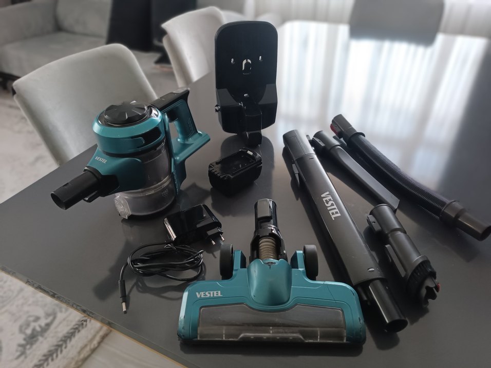 Vestel S8500 Şarjlı Dikey Süpürge Tertemiz - Görsel 3