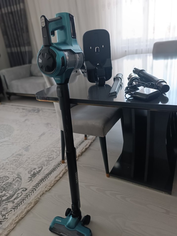 Vestel S8500 Şarjlı Dikey Süpürge Tertemiz - Görsel 2