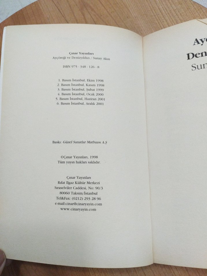 Ayçöreği ve Denizyıldızı - Sunay Akın - Görsel 2