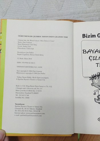 Öğretmenler Çıldırdı - Dan Gutman