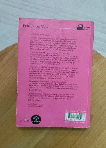 Beden Renk Elif Şafak Aşk