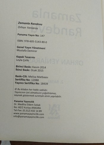  Zamanla Randevu - Orhan Yeniaras