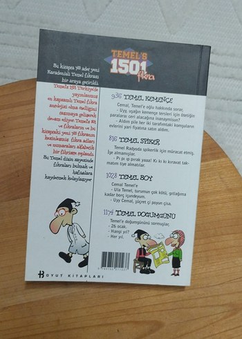  Beden Renk Temel's 1501 Fıkra - Temel Komik Fıkralar Kitabı