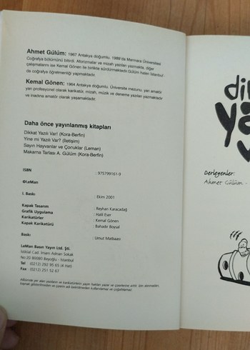 Dikkat Yazılı Var 3 - Ahmet Gülüm - Görsel 2