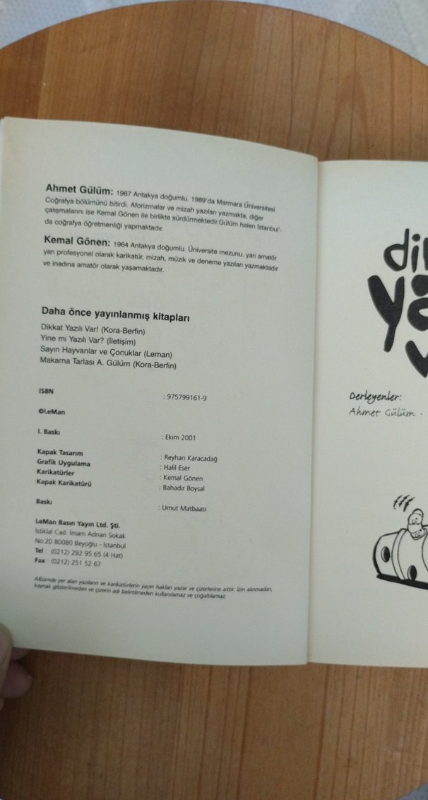 Dikkat Yazılı Var 3 - Ahmet Gülüm - Görsel 2