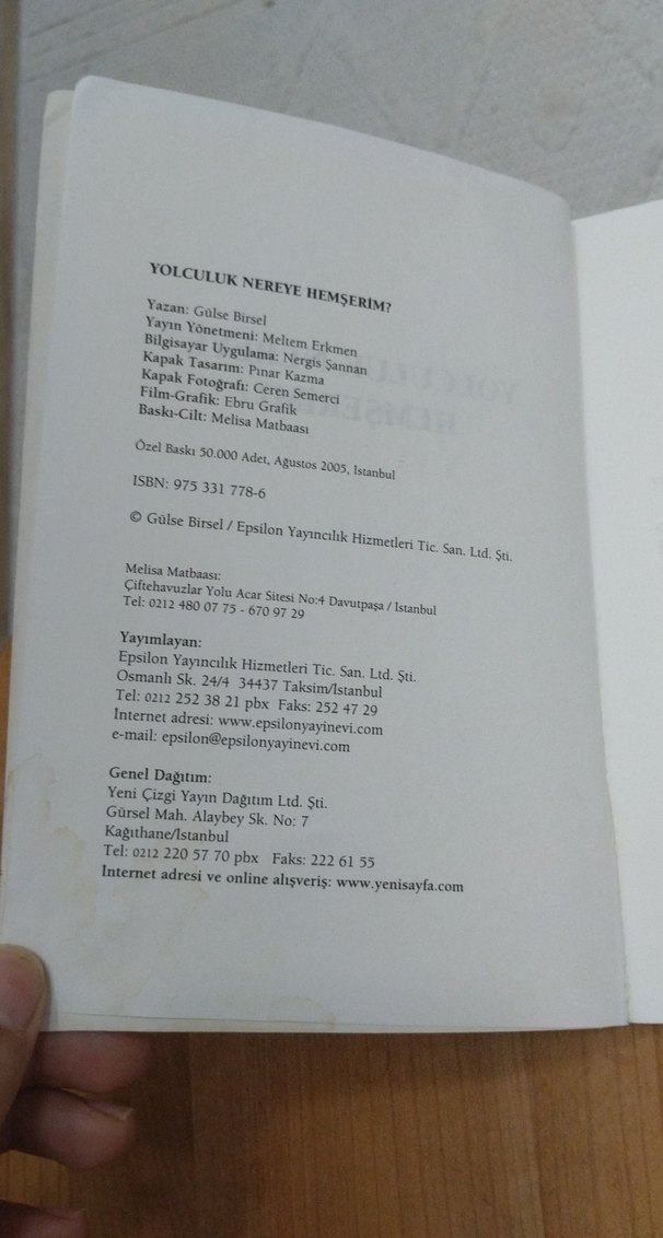 Gülse Birsel - Yolculuk Nereye Hemşerim? - Görsel 2