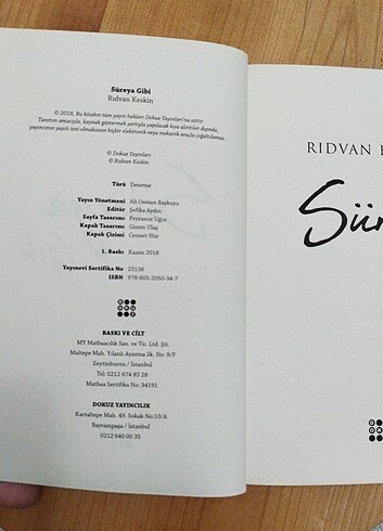 Süreya Gibi Rıdvan Keskin  - Görsel 3
