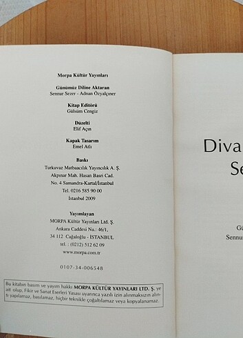 Divan Şiirinden Seçmeler - Görsel 3