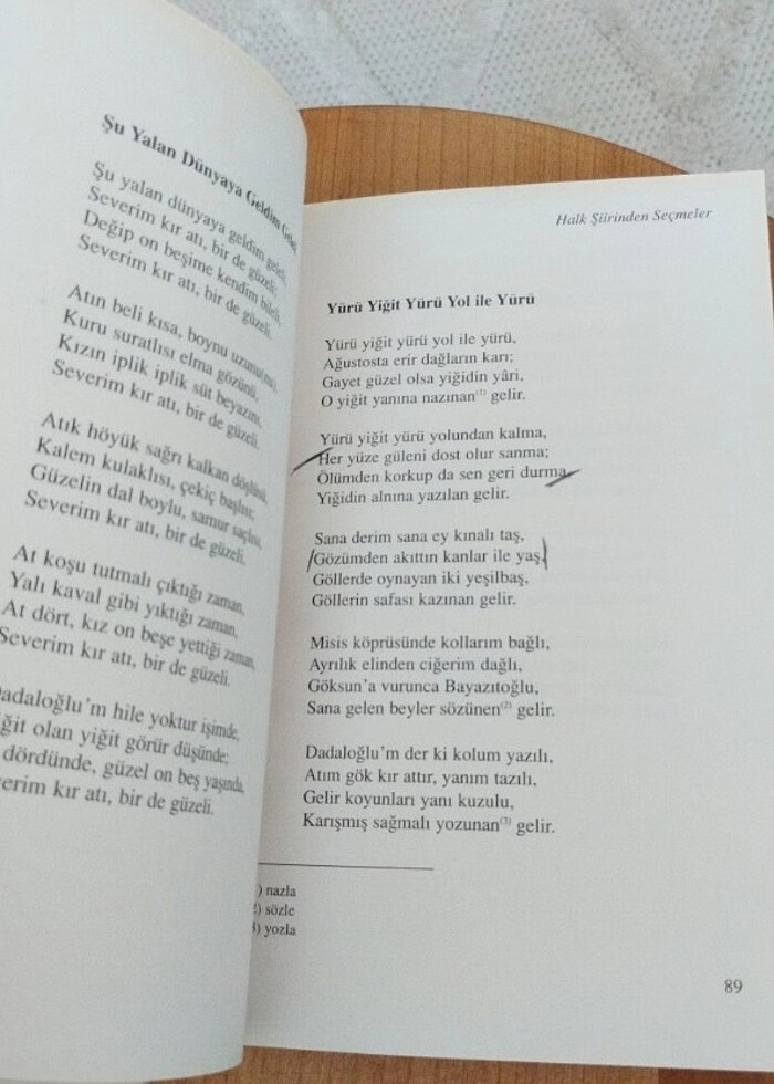 Halk Şiirinden Seçmeler  - Görsel 3