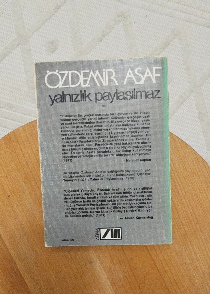 Özdemir Asaf Yalnızlık Paylaşılmaz  - Görsel 3