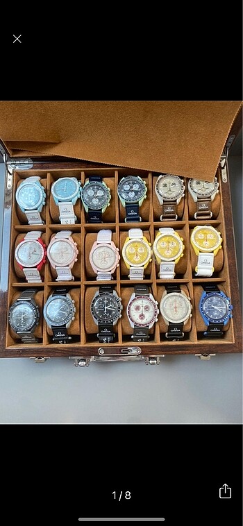 Omega moonwacth speedmaster kol saati -Swatch
