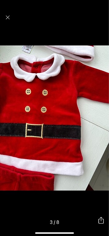M&S noel baba takım (yılbaşı takım)