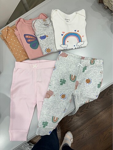 Carters 6 parça alt üst takım