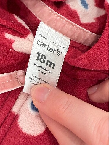 1,5 Yaş Beden Carter?s polar takım