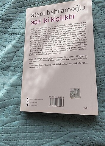 Ataol Behramoğlu Aşk iki kişiliktir