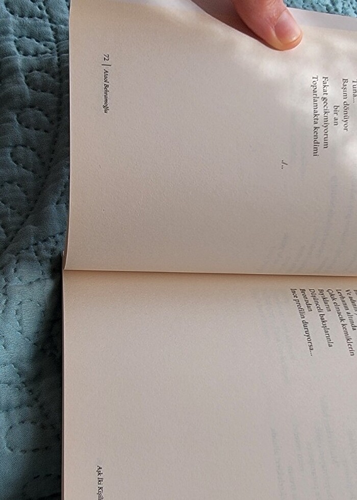 Ataol Behramoğlu Aşk iki kişiliktir - Görsel 3