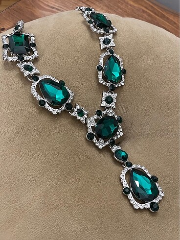 Beden Royal vintage tarz abartılı gerdanlık