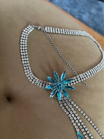 Diğer Çiçek detay choker
