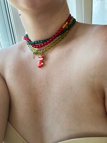 Beden Şapsik tilki choker