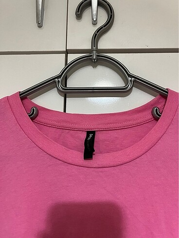 s Beden pembe Renk T-shirt DeFacto pembe