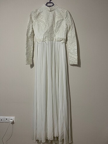 Tesettür dış çekim elbisesi - Görsel 2