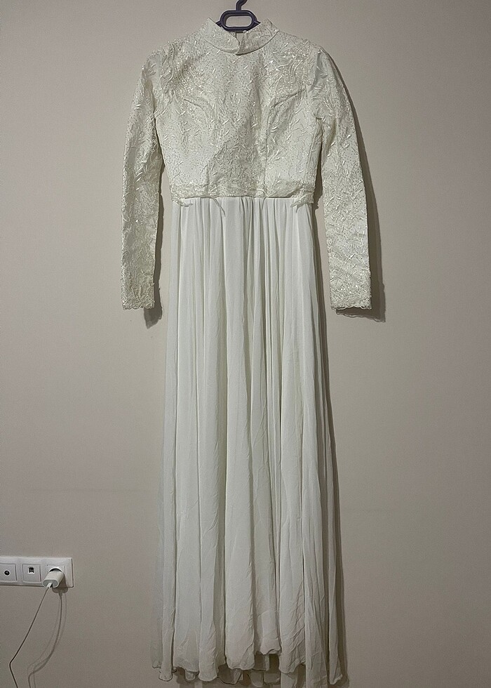 Tesettür dış çekim elbisesi - Görsel 2