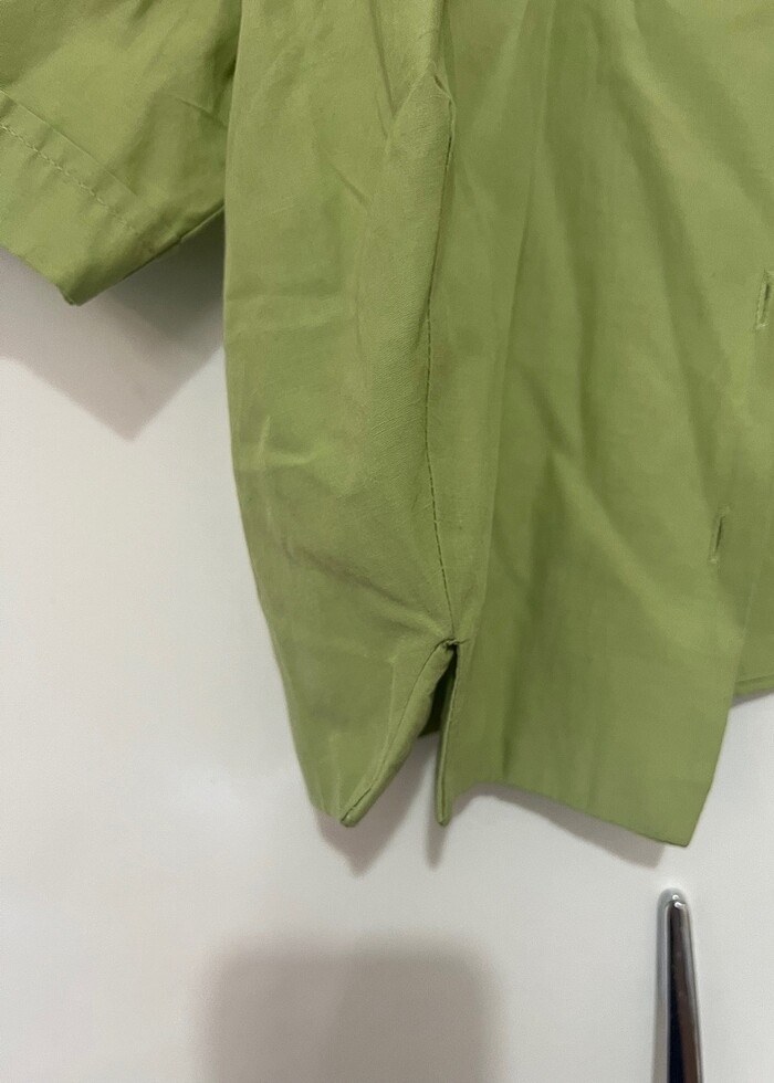 Crop gömlek - Görsel 5